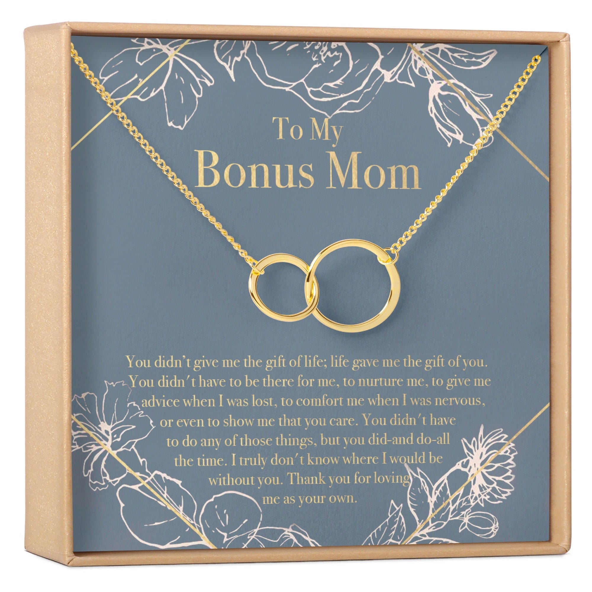 Bonus Mom Necklace, Multiple Styles