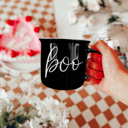 Microwave Safe BOO Halloween Mug Black Ceramic
Coworker Halloween Gift Ideas Unique