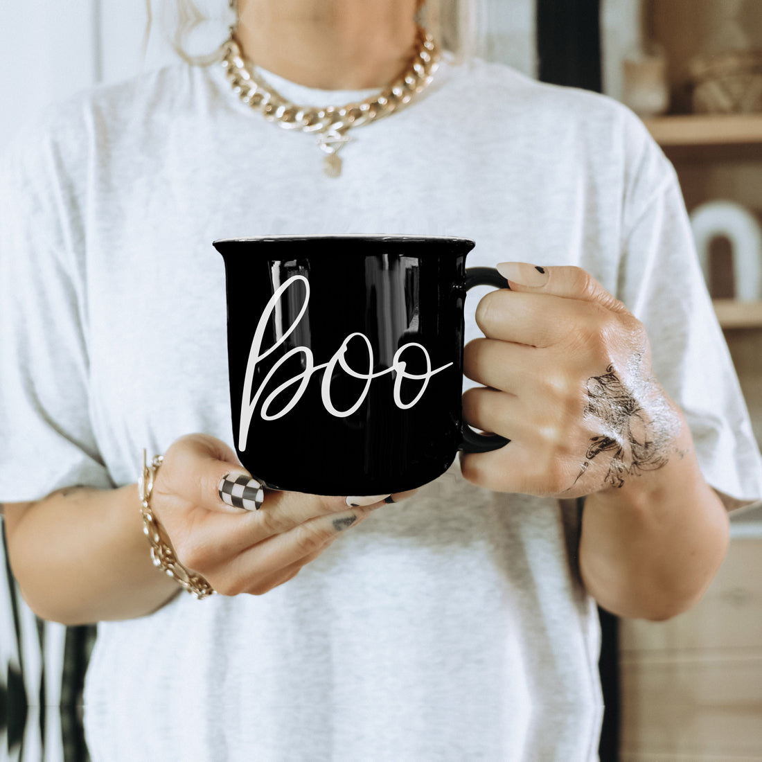 Halloween Ghost BOO Mug Fall Season Decor
Halloween Party BOO Mug Ghost Theme Design Wholesale