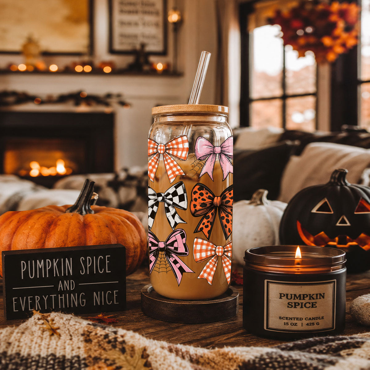 Fall Bows 20oz PRE-ORDER