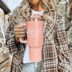Bruh Pink 40oz