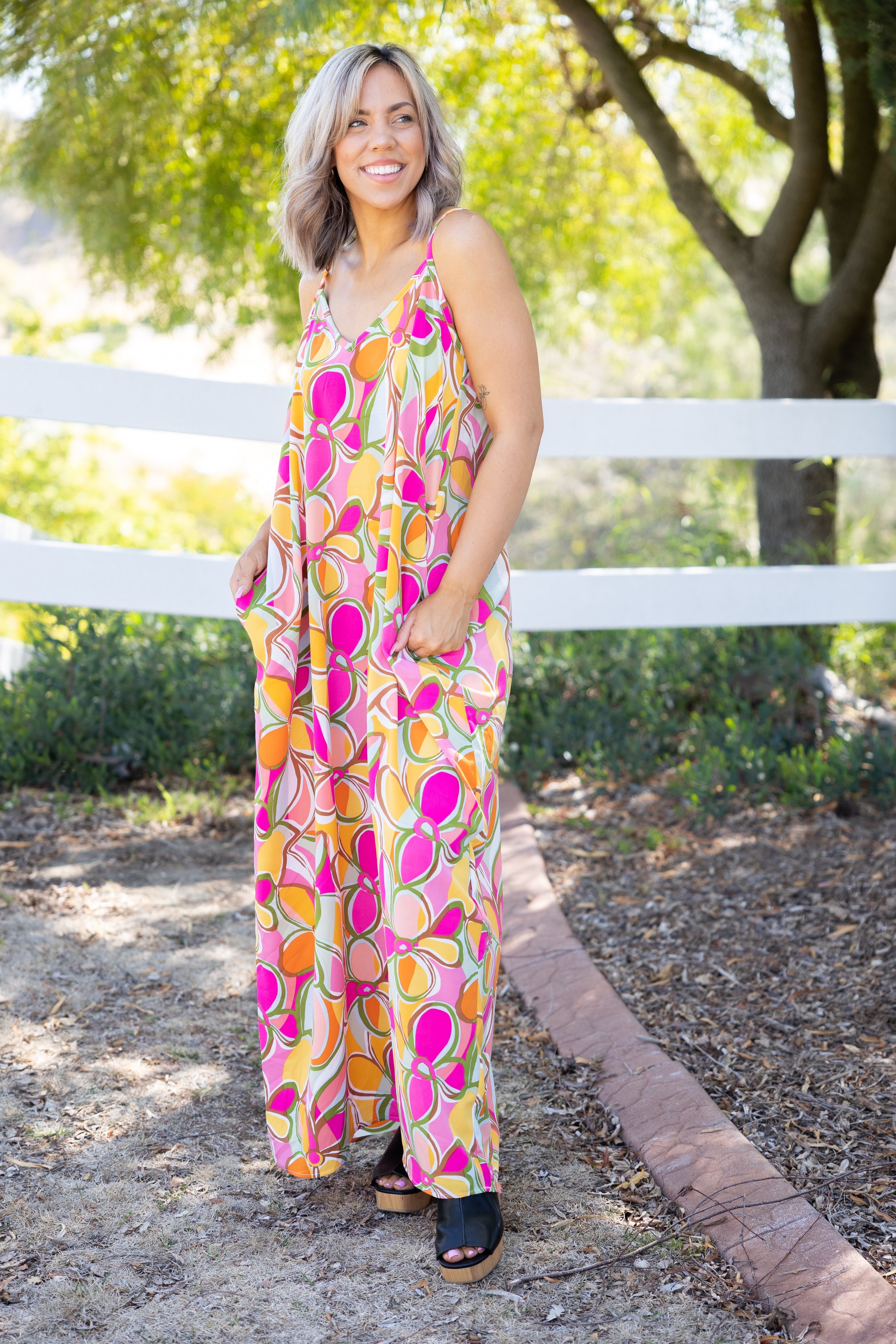 Floral Jubilee Maxi Dress