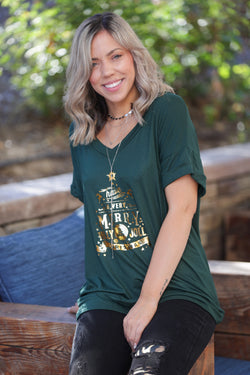 Holly Jolly Short Sleeve Tee