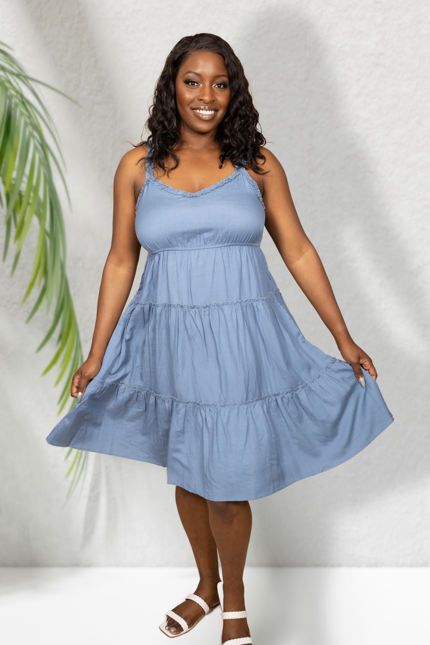 Destiny Awaits Ruffle Dress