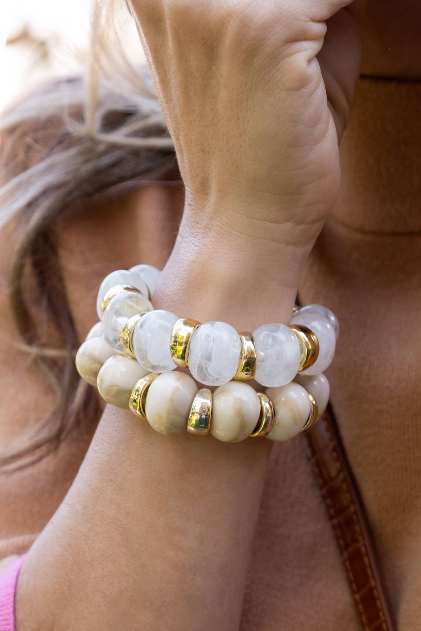 Callie Acrylic Stretchy Bracelet