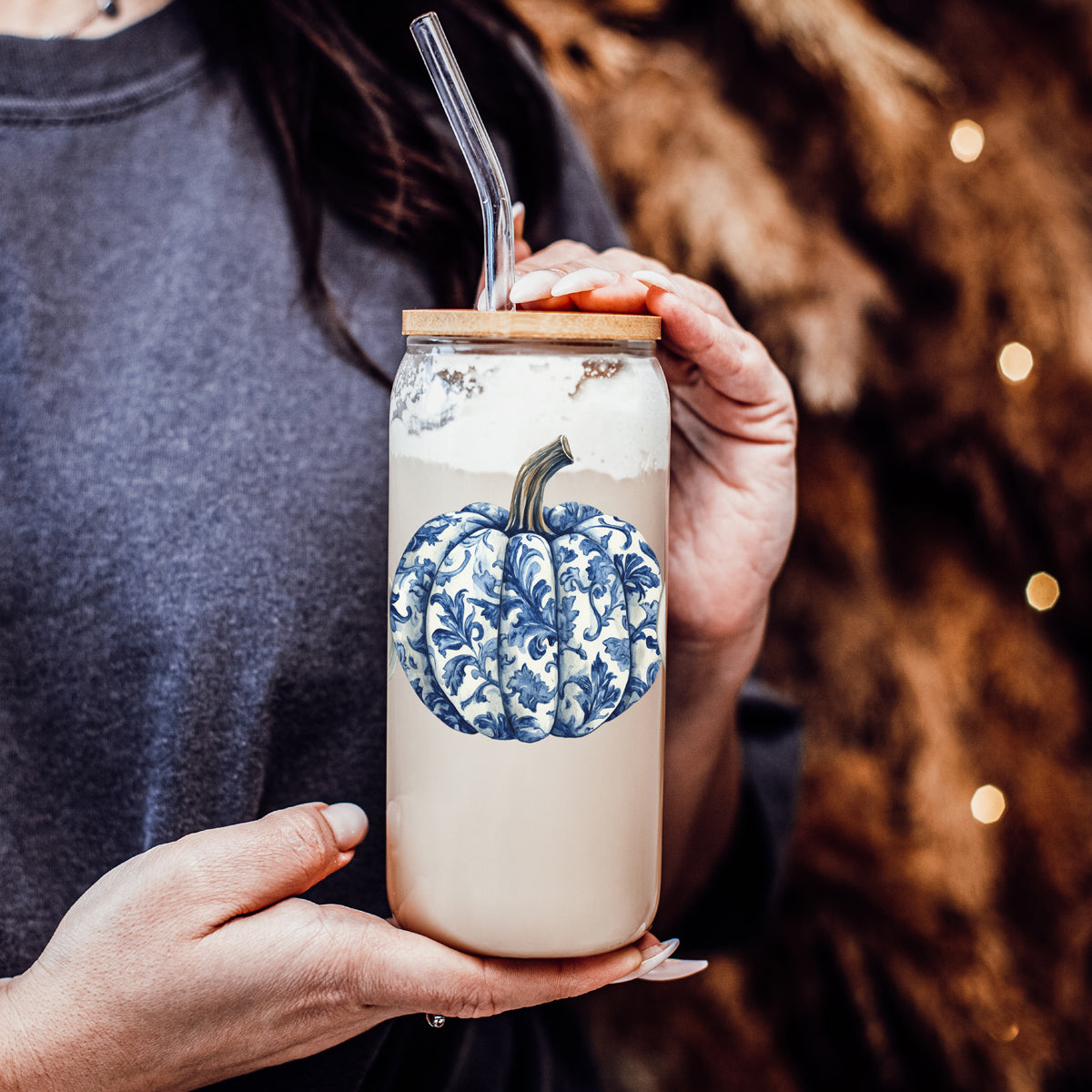Chinoiserie Pumpkin 20oz PRE-ORDER