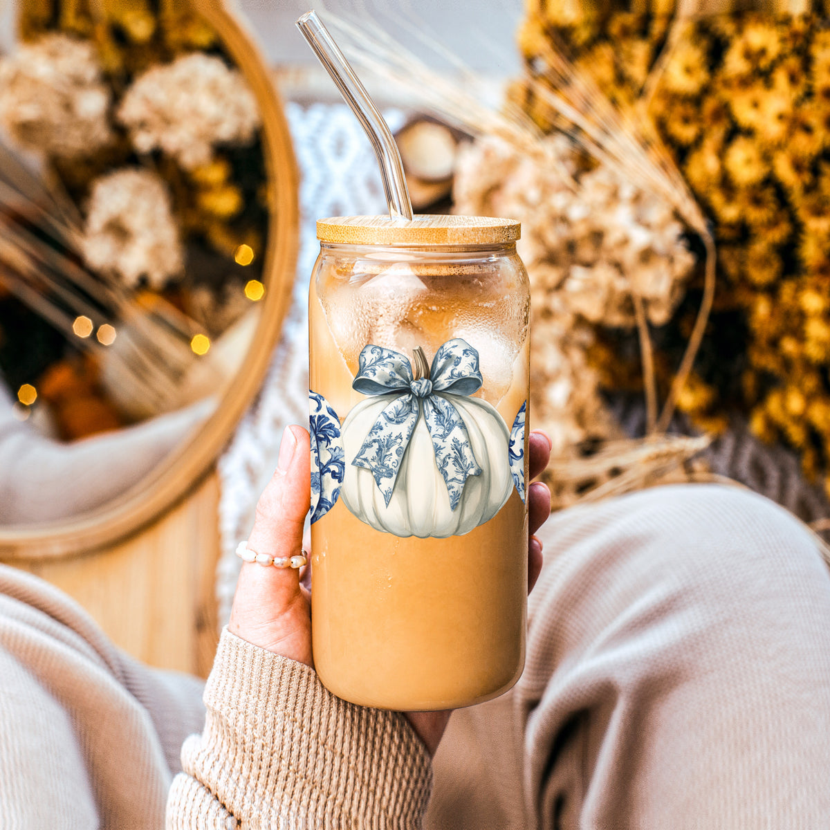 Chinoiserie Pumpkin 20oz PRE-ORDER