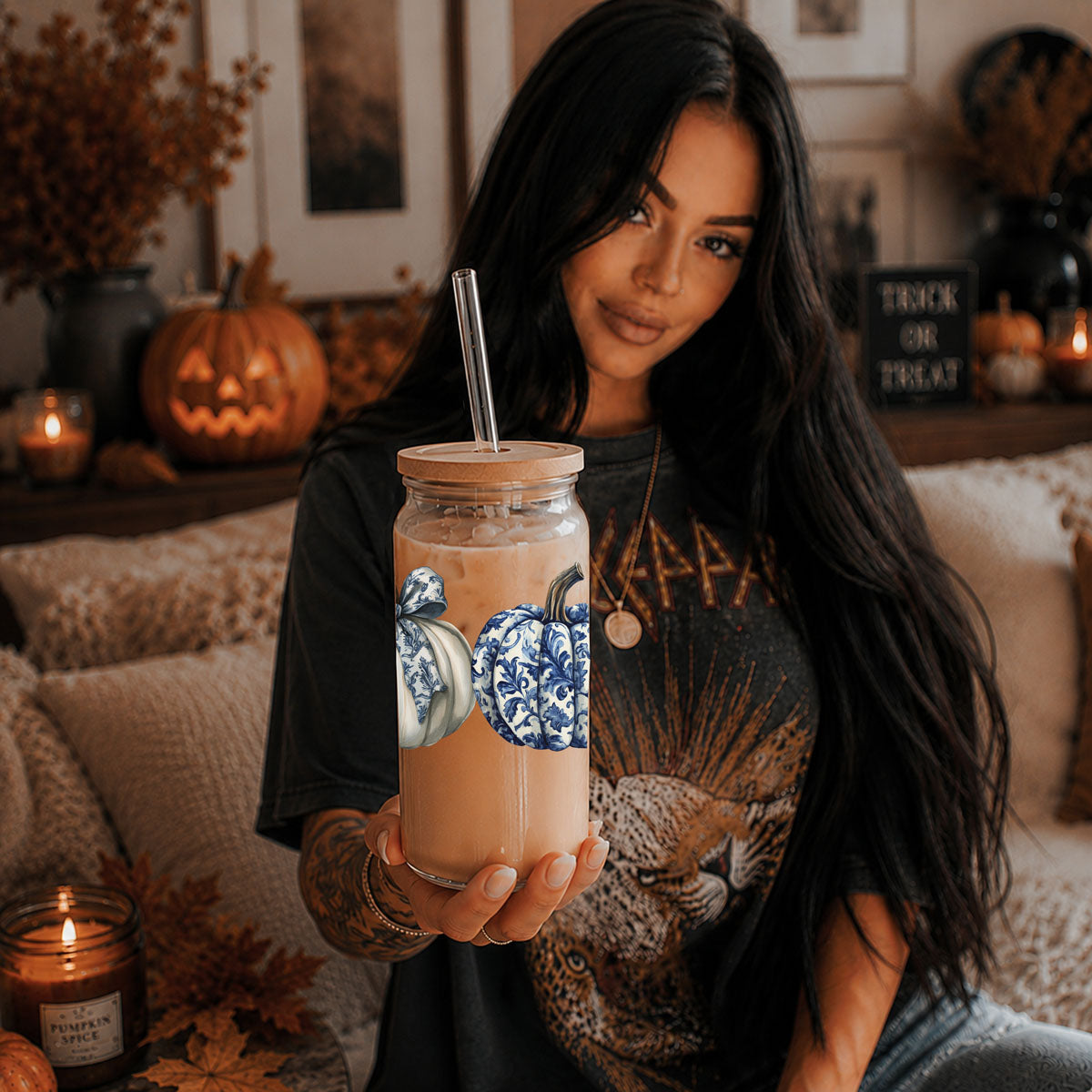 Chinoiserie Pumpkin 20oz PRE-ORDER