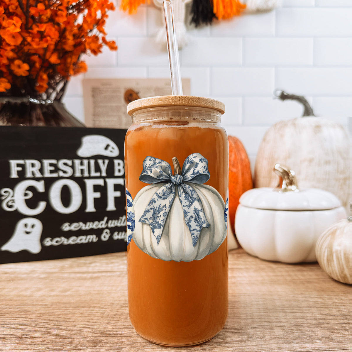 Chinoiserie Pumpkin 20oz PRE-ORDER