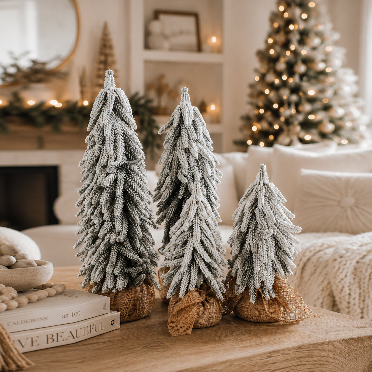 Snow Christmas Trees NEW