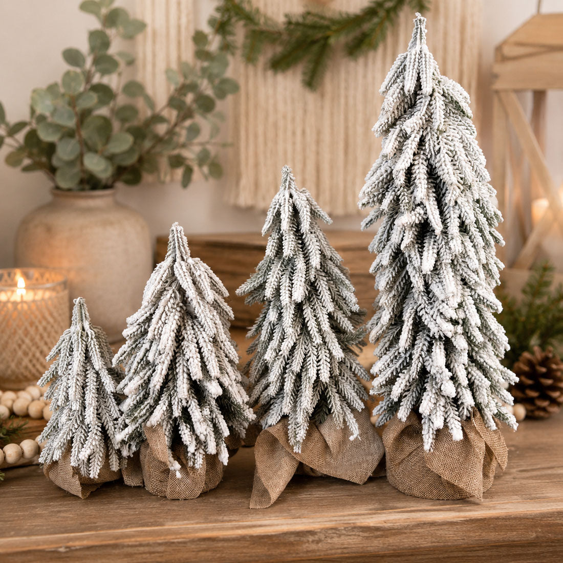 Snow Christmas Trees NEW