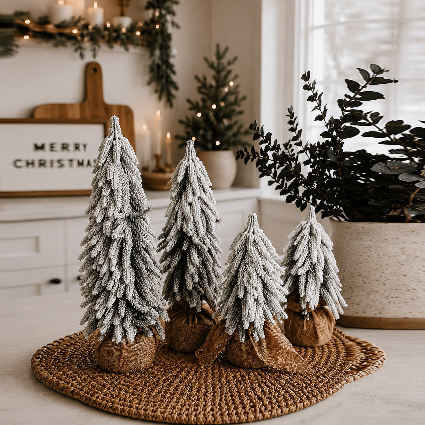 Snow Christmas Trees NEW