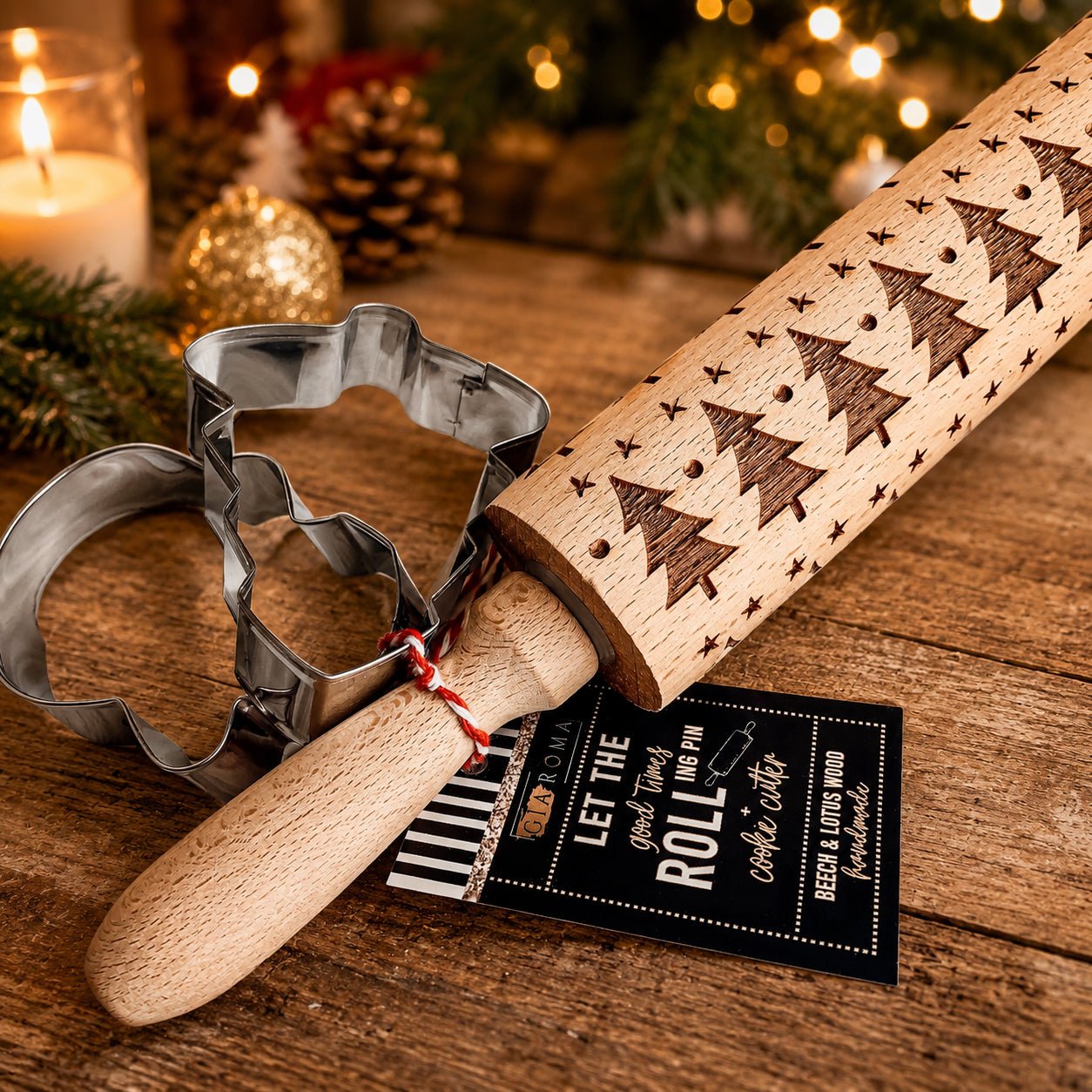 Christmas Rolling Pin Set