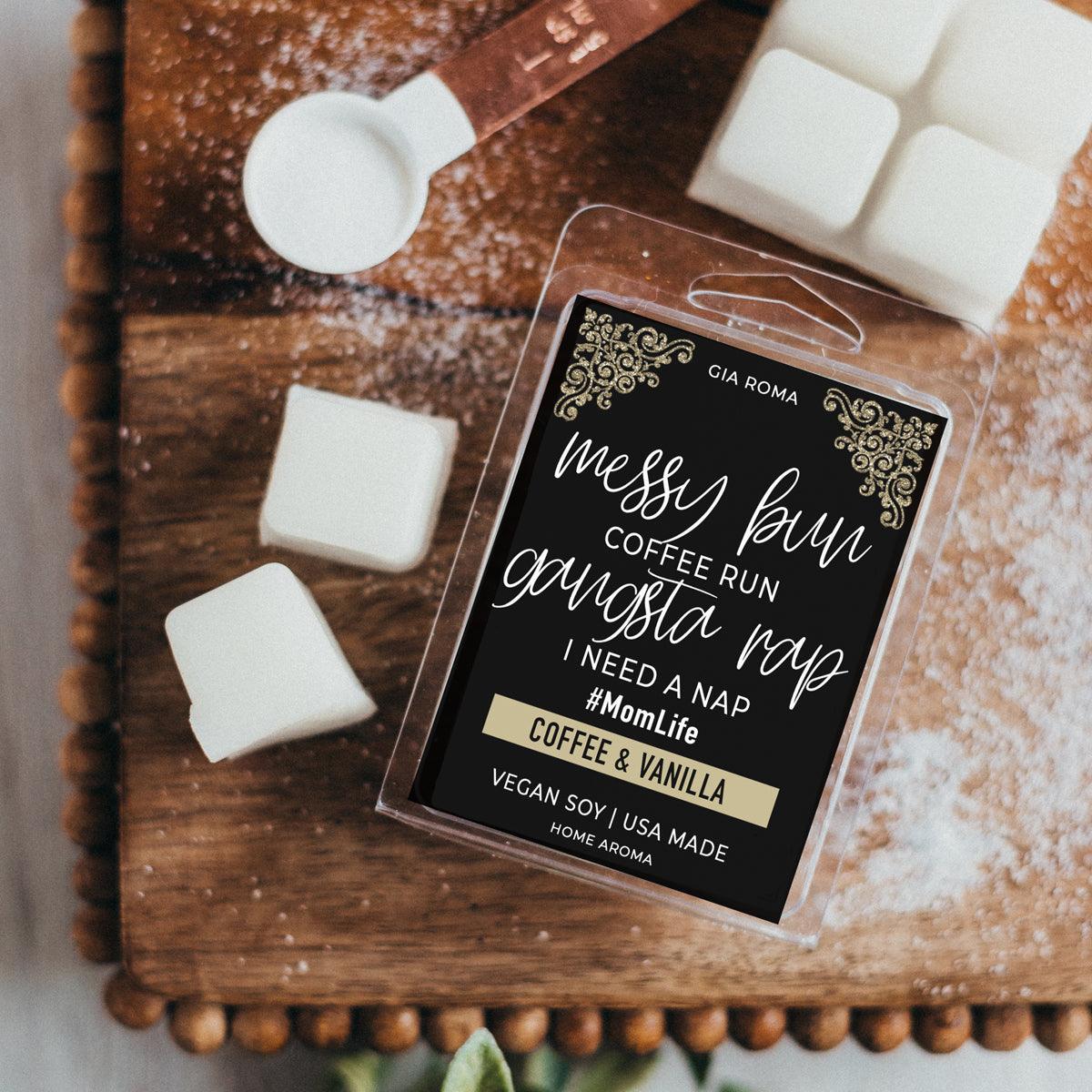 Coffee and Vanilla Home Fragrances, Coffee Wax Melts - messy Bun Life