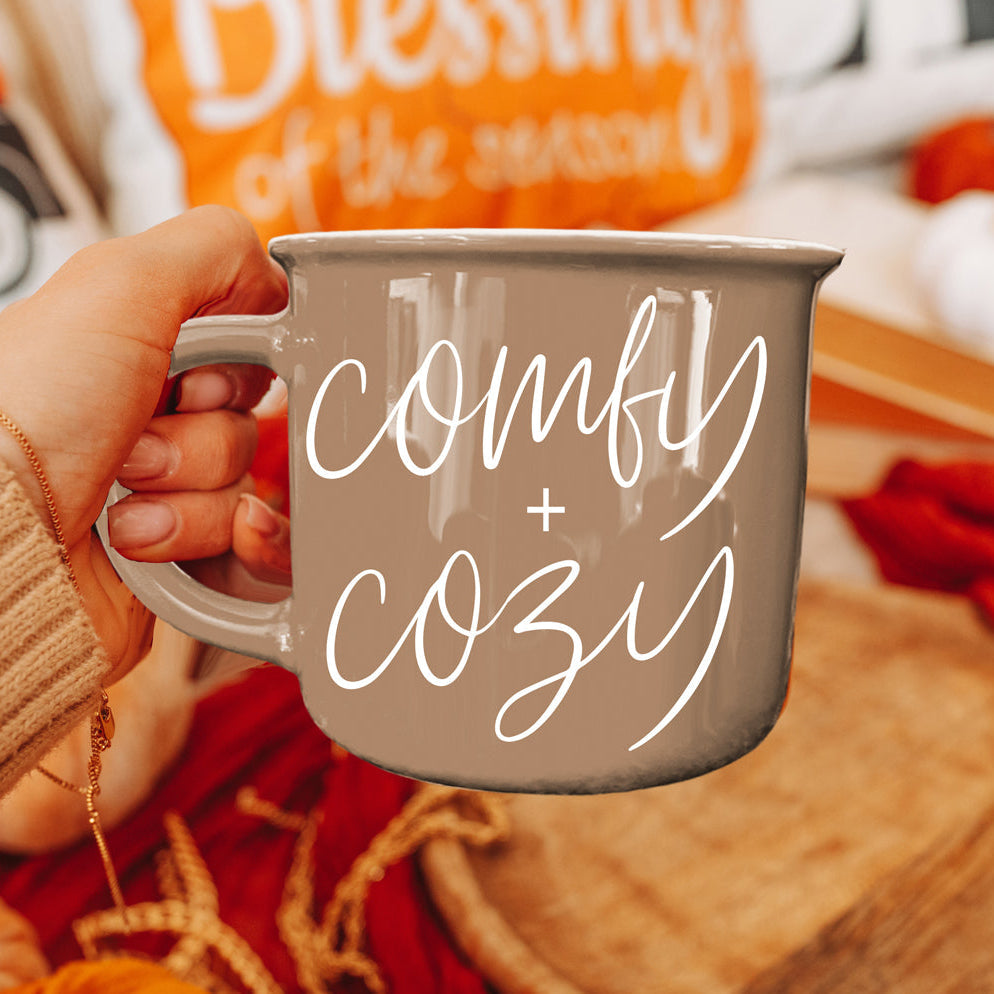 Fall Coffee Corner Decor Brown Cozy Mug
Autumn Beverage Station Brown Ceramic Mug