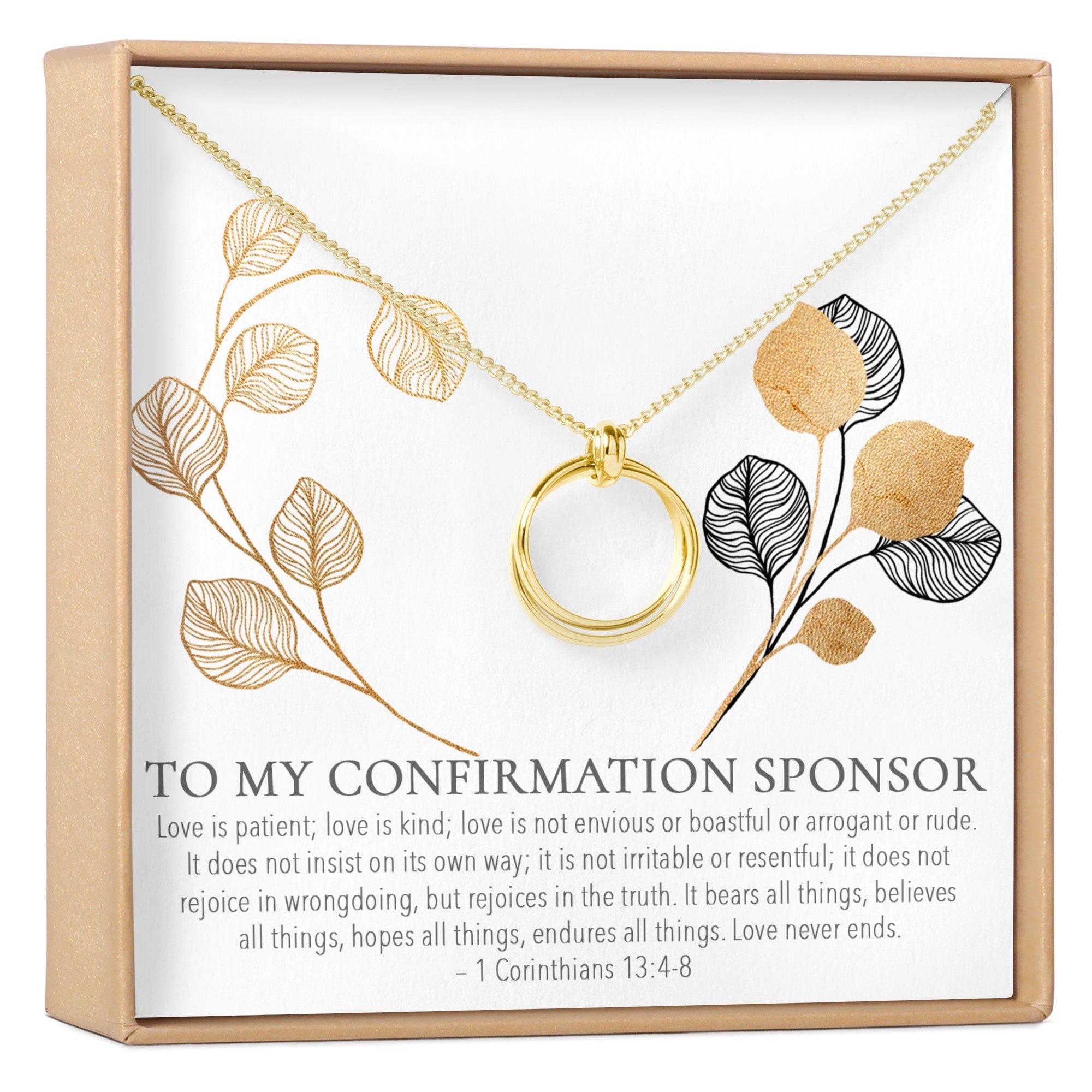 Confirmation Sponsor Necklace