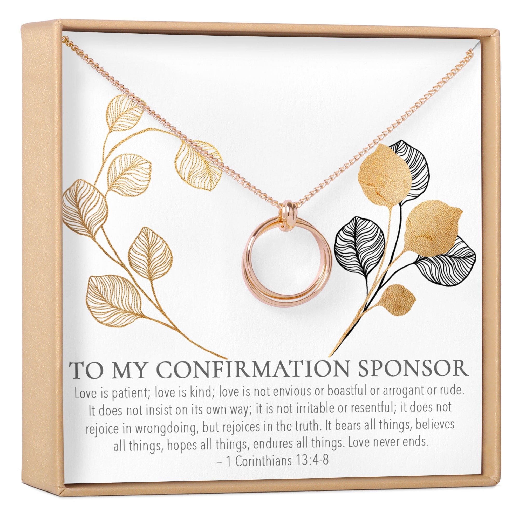 Confirmation Sponsor Necklace