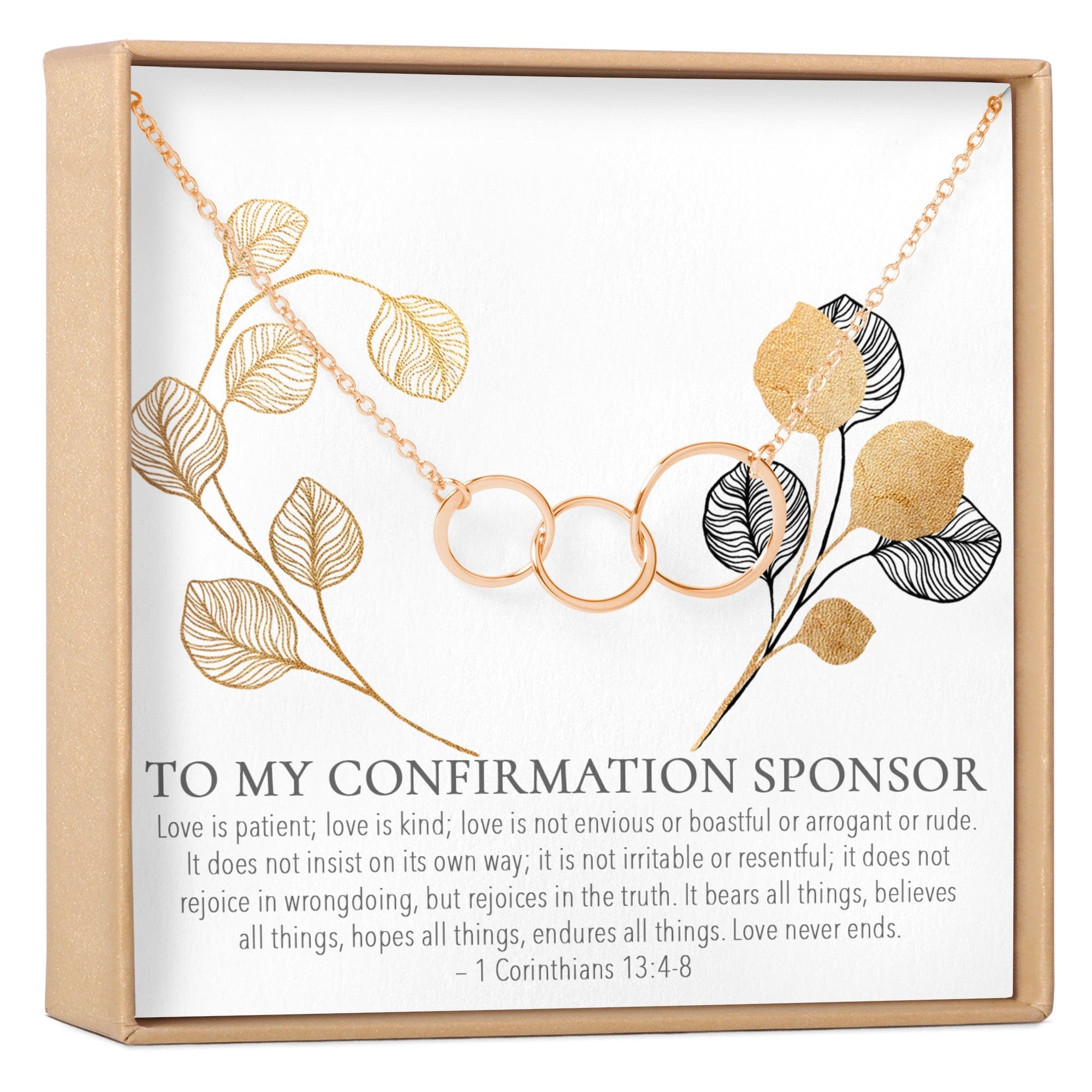 Confirmation Sponsor Necklace