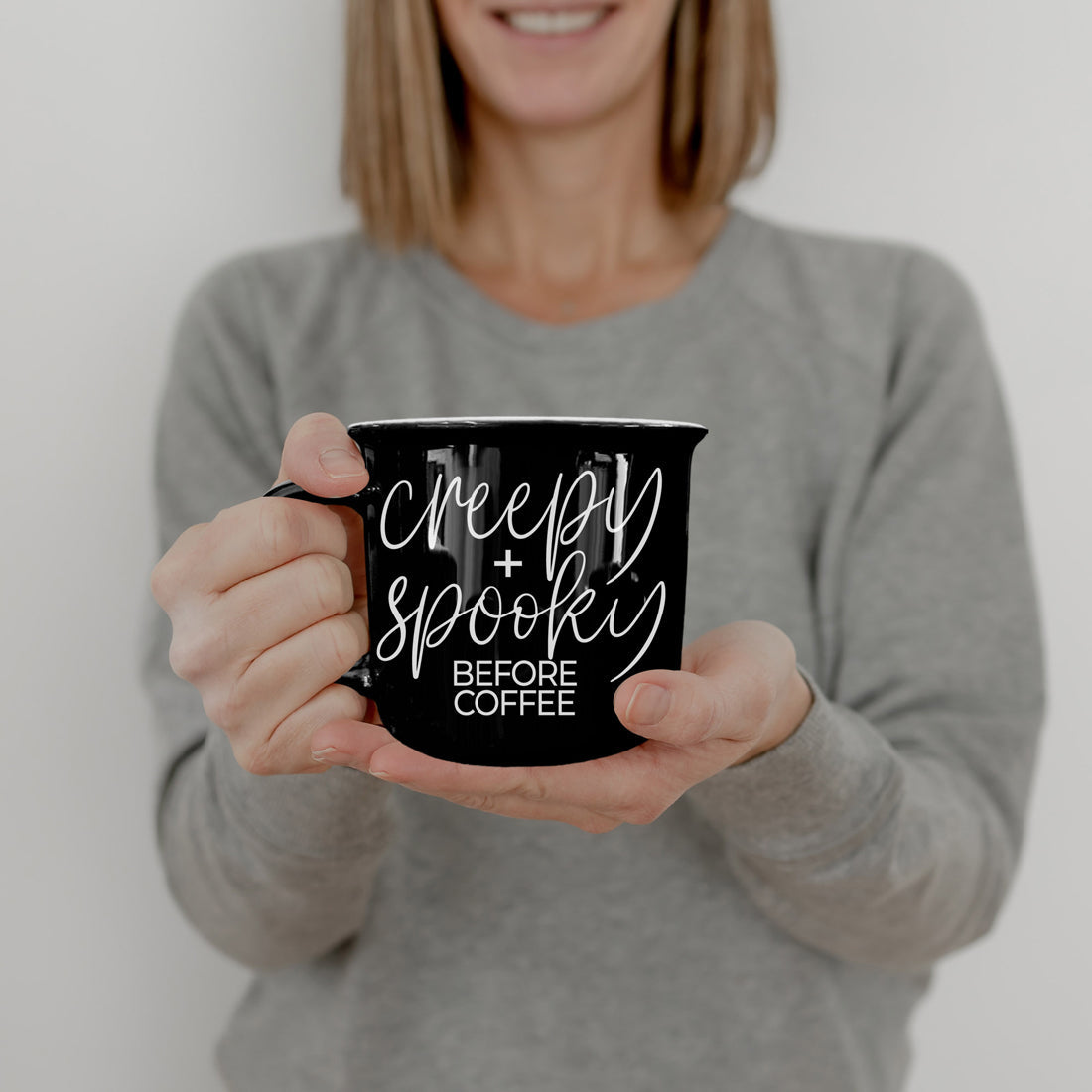 Gothic Kitchen Decor Coffee Mug Creepy and Spooky Design
Halloween Coffee Lover Lifestyle Mug Creepy Quote