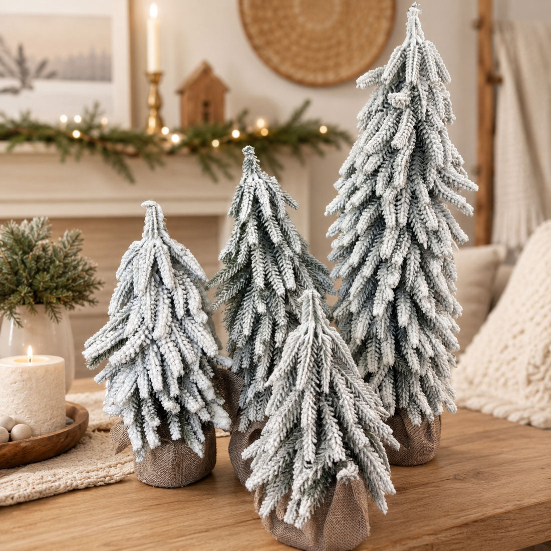 Snow Christmas Trees NEW