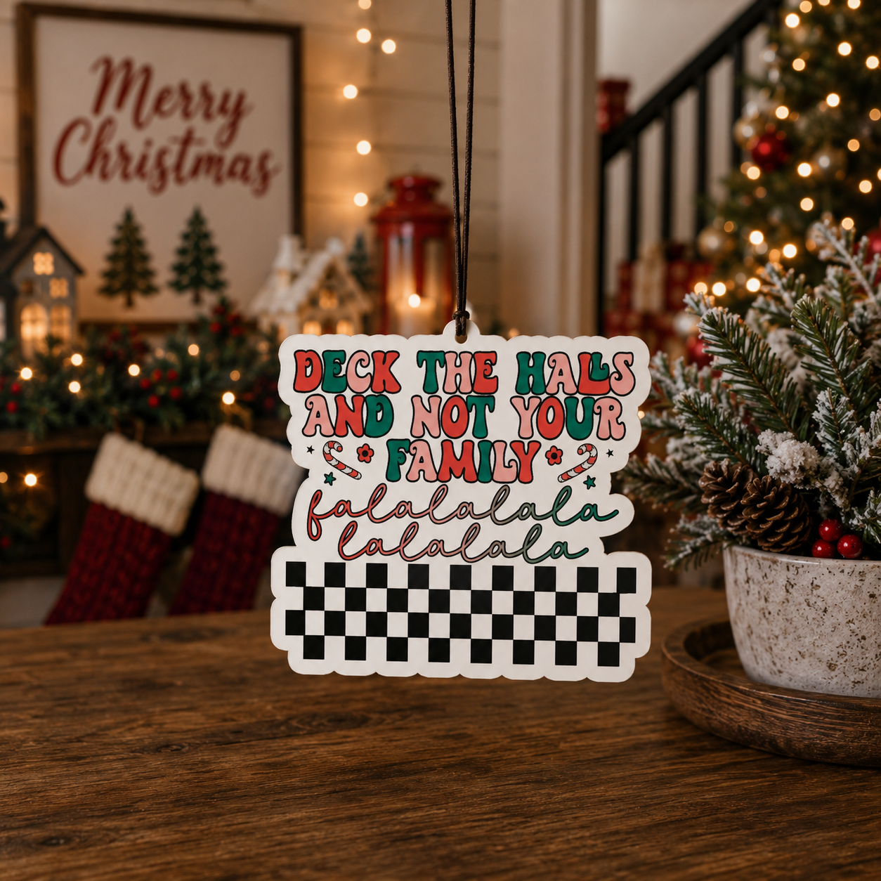 Deck the Halls Freshie