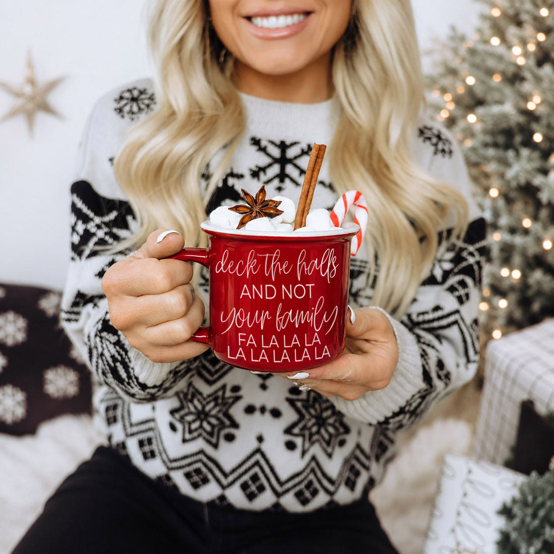cozy Christmas morning coffee mug
Christmas mug beside holiday tree
festive coffee cup Christmas decor
cozy winter hot chocolate mug
Christmas cocoa mug with marshmallows
holiday mug with whipped cream cocoa
Christmas movie night coffee cup