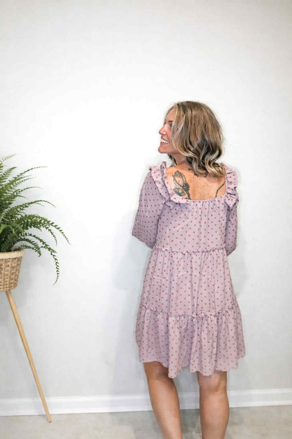 Heartbeat Ruffle Mini