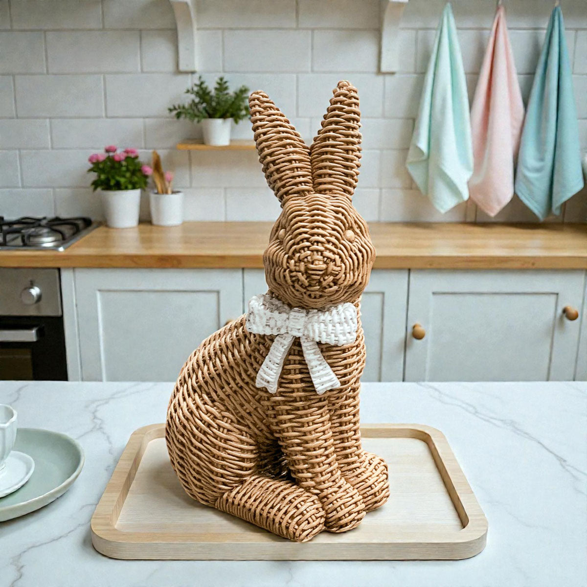 Basketweave Easter Bunny