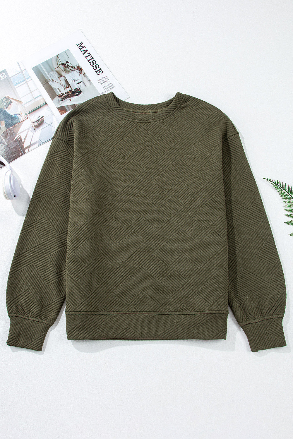 Textured Pocket Pullover WTW