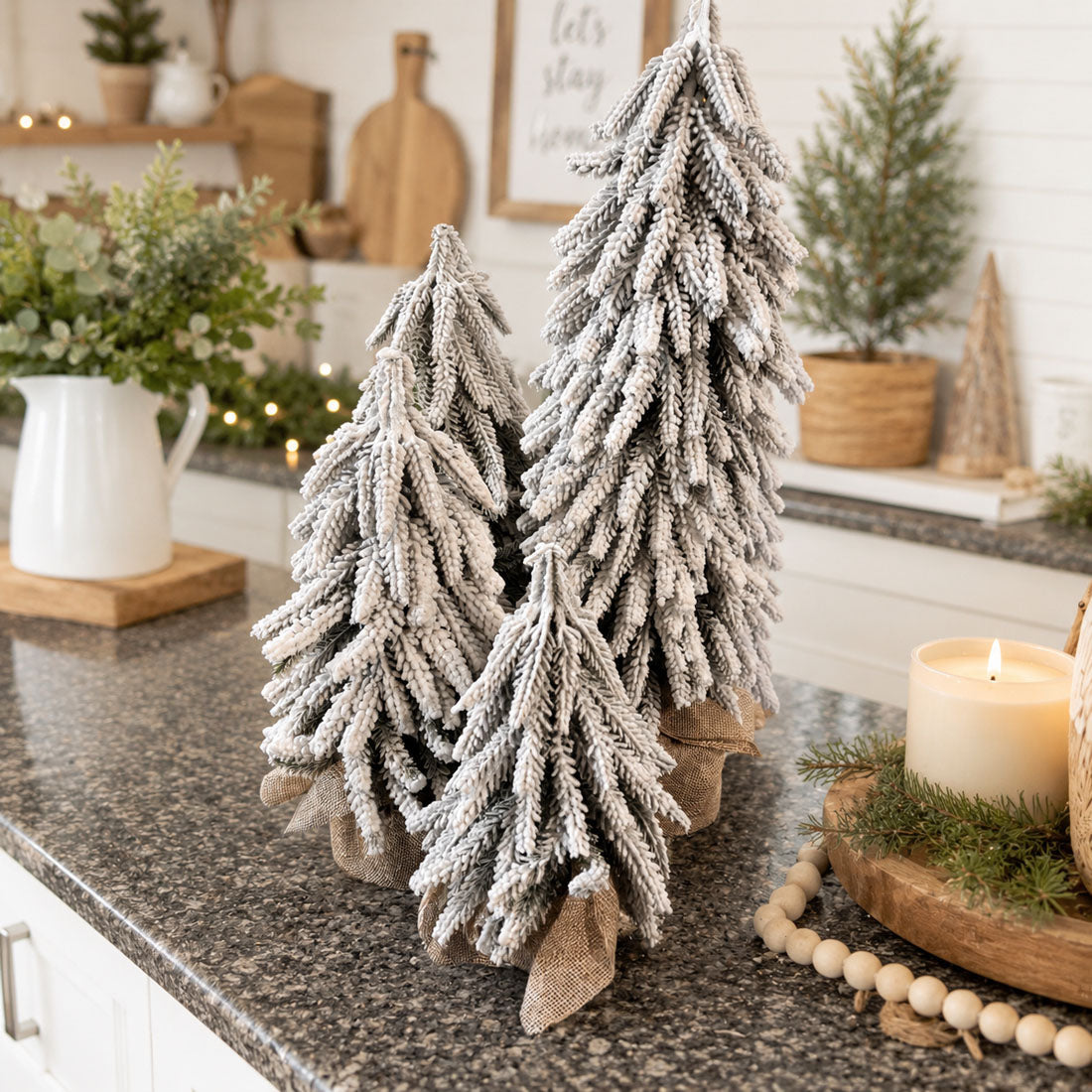Snow Christmas Trees NEW