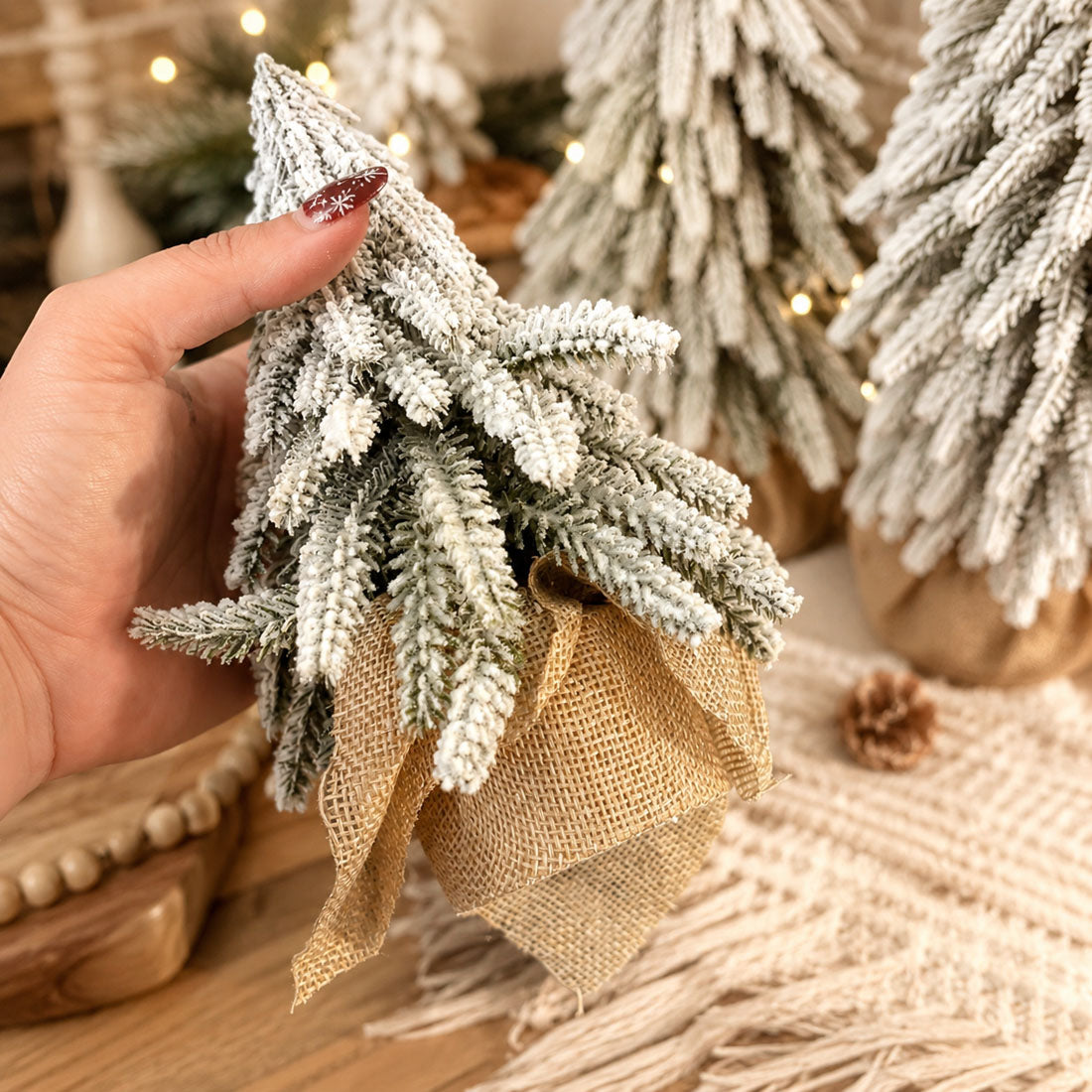 Snow Christmas Trees NEW