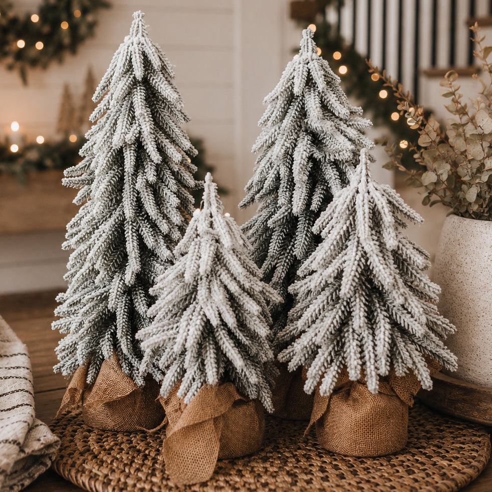 Snow Christmas Trees NEW