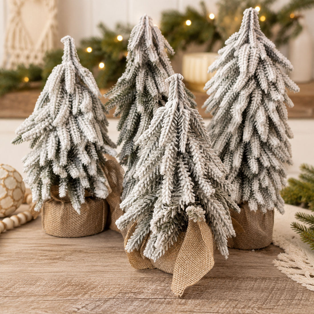 Snow Christmas Trees NEW