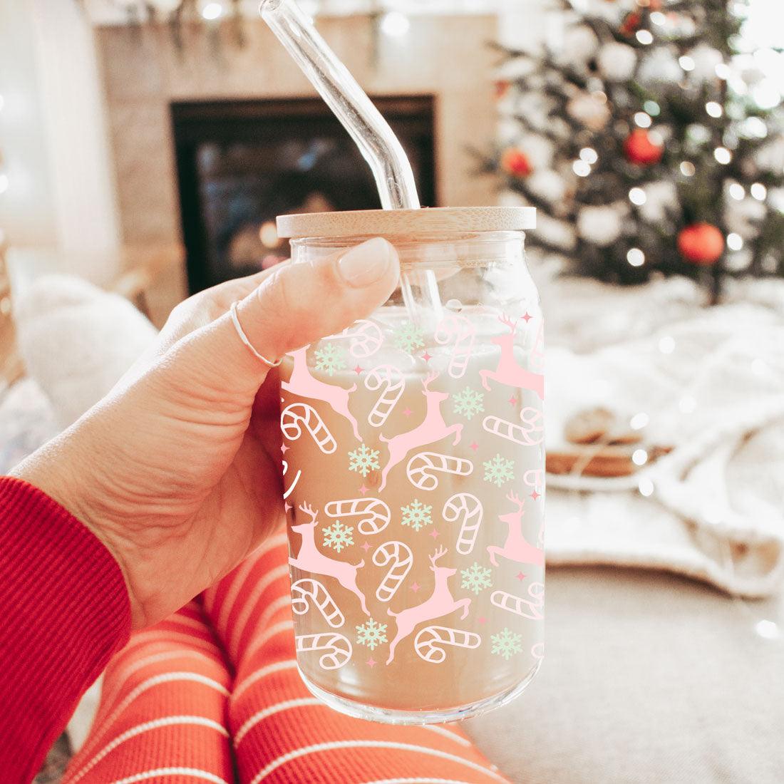 libbey christmas mugs
libbey christmas decorations
Christmas glass cup with straw