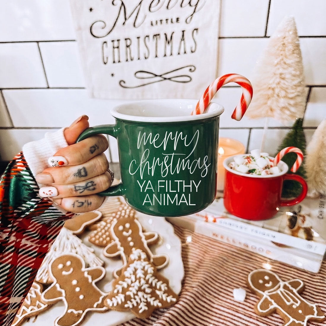unique Christmas gift for someone with sarcastic humor
cozy Christmas mug for drinking cocoa by the tree
funny holiday coffee mug for friends and family
Christmas movie inspired gift for coffee lovers