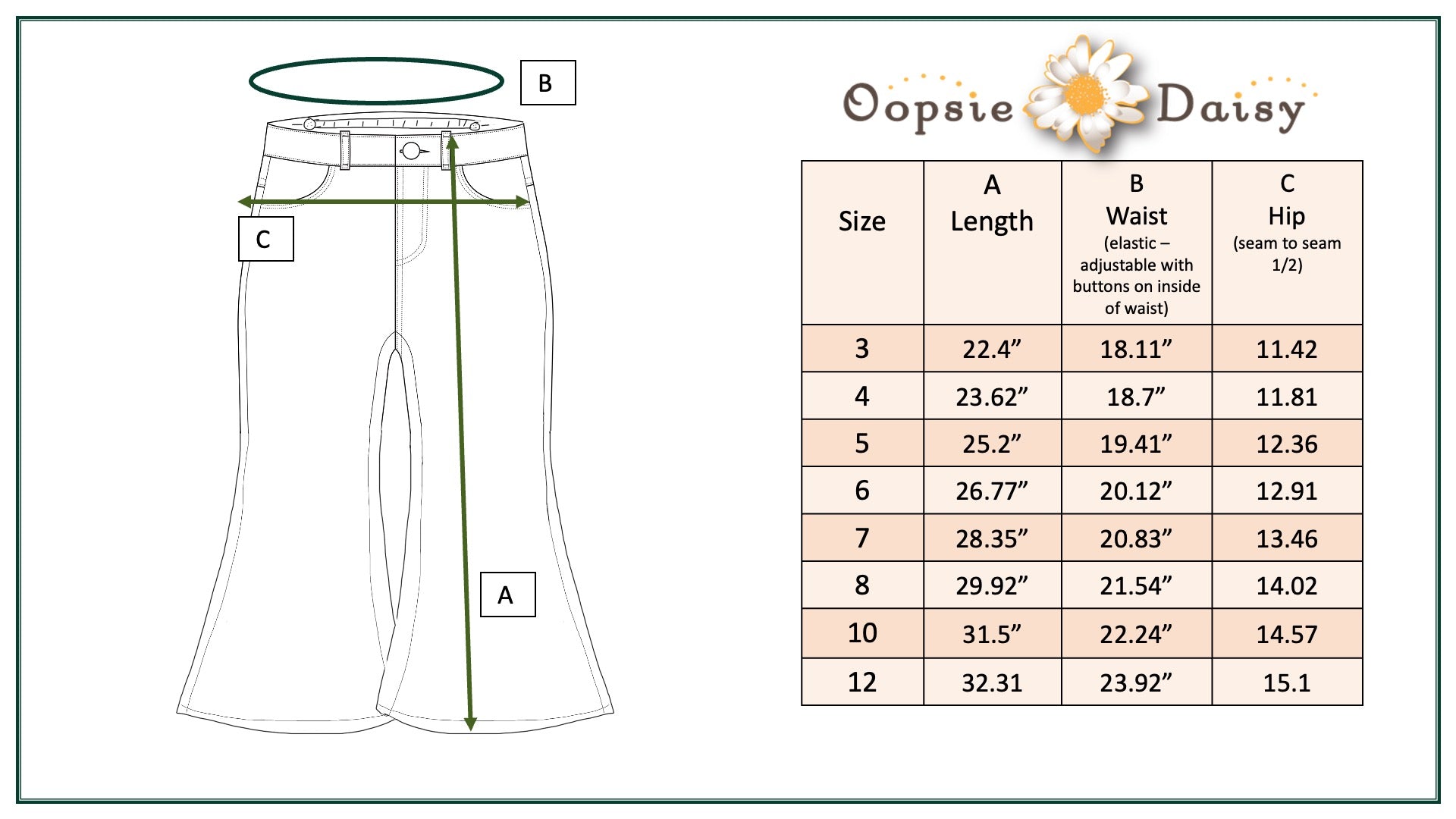 Faded Flare Denim Jean Pant