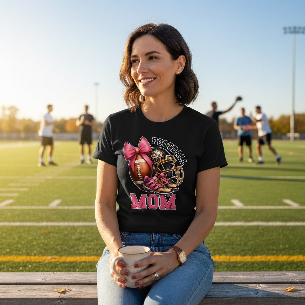 Football Mom  Game Day Graphic Tee