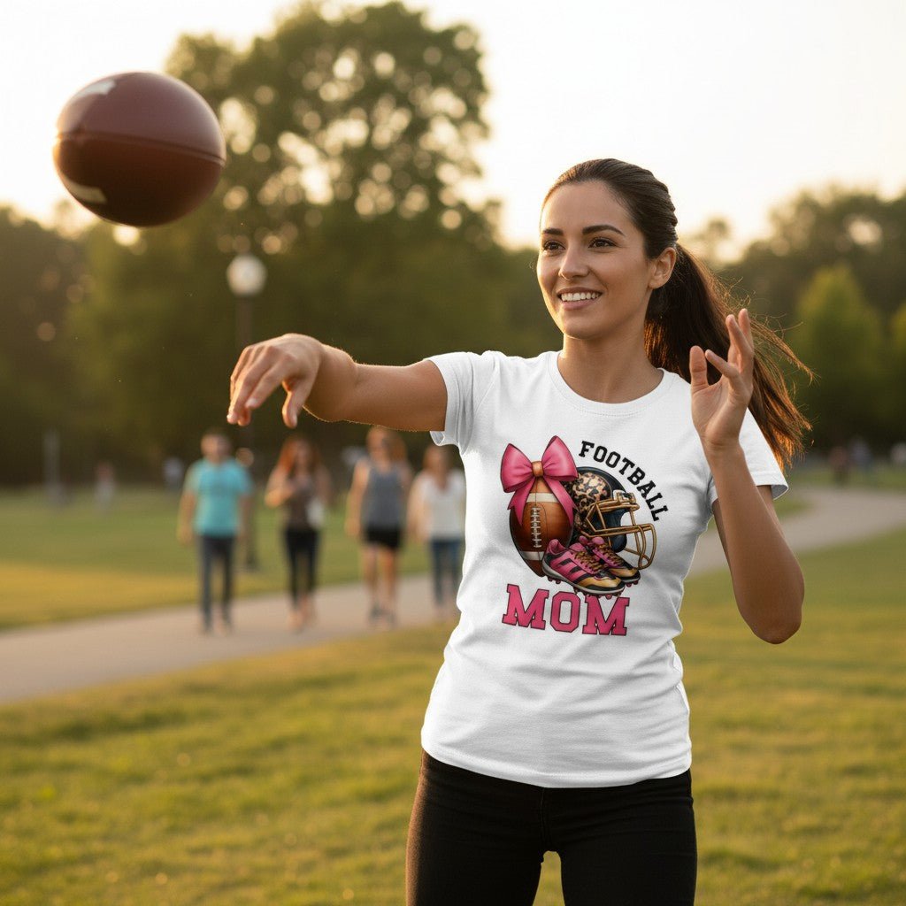 Football Mom  Game Day Graphic Tee