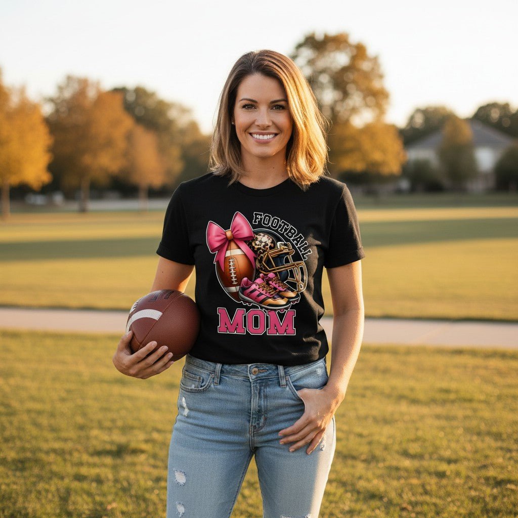 Football Mom  Game Day Graphic Tee