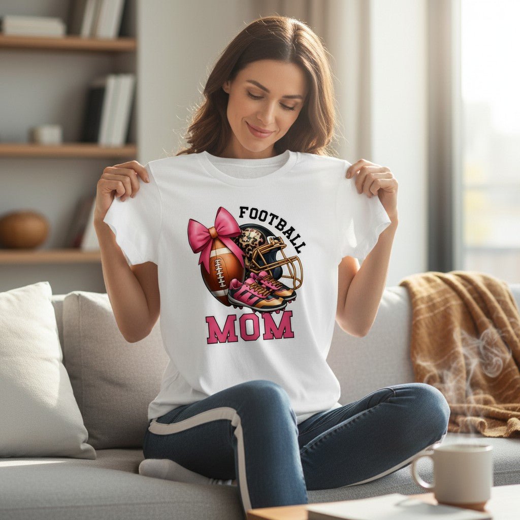 Football Mom  Game Day Graphic Tee
