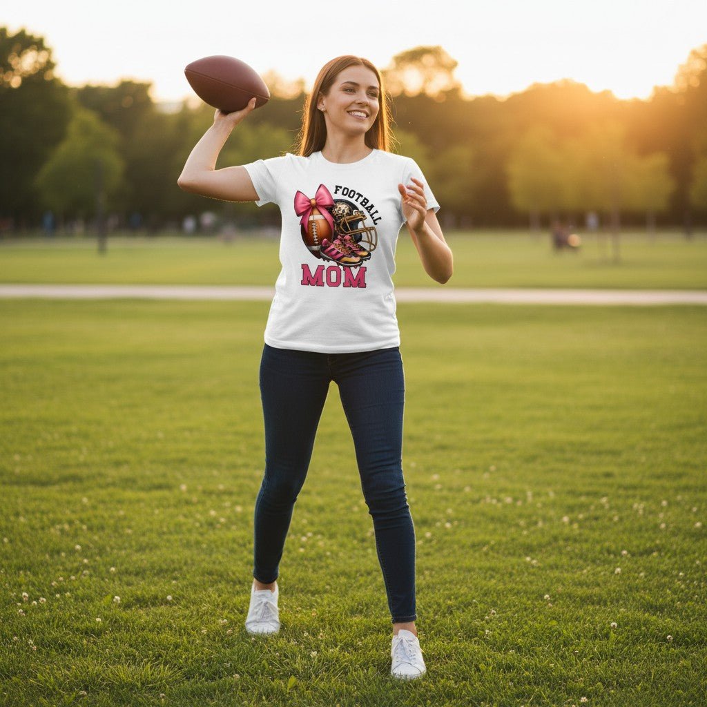 Football Mom  Game Day Graphic Tee