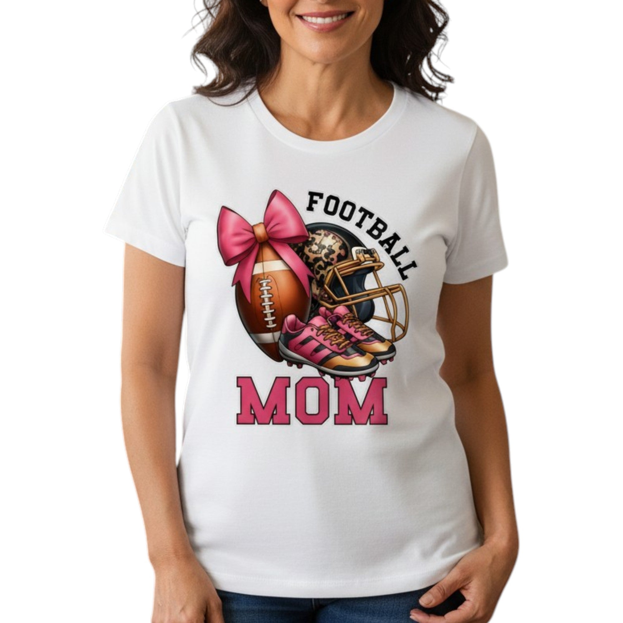 Football Mom  Game Day Graphic Tee