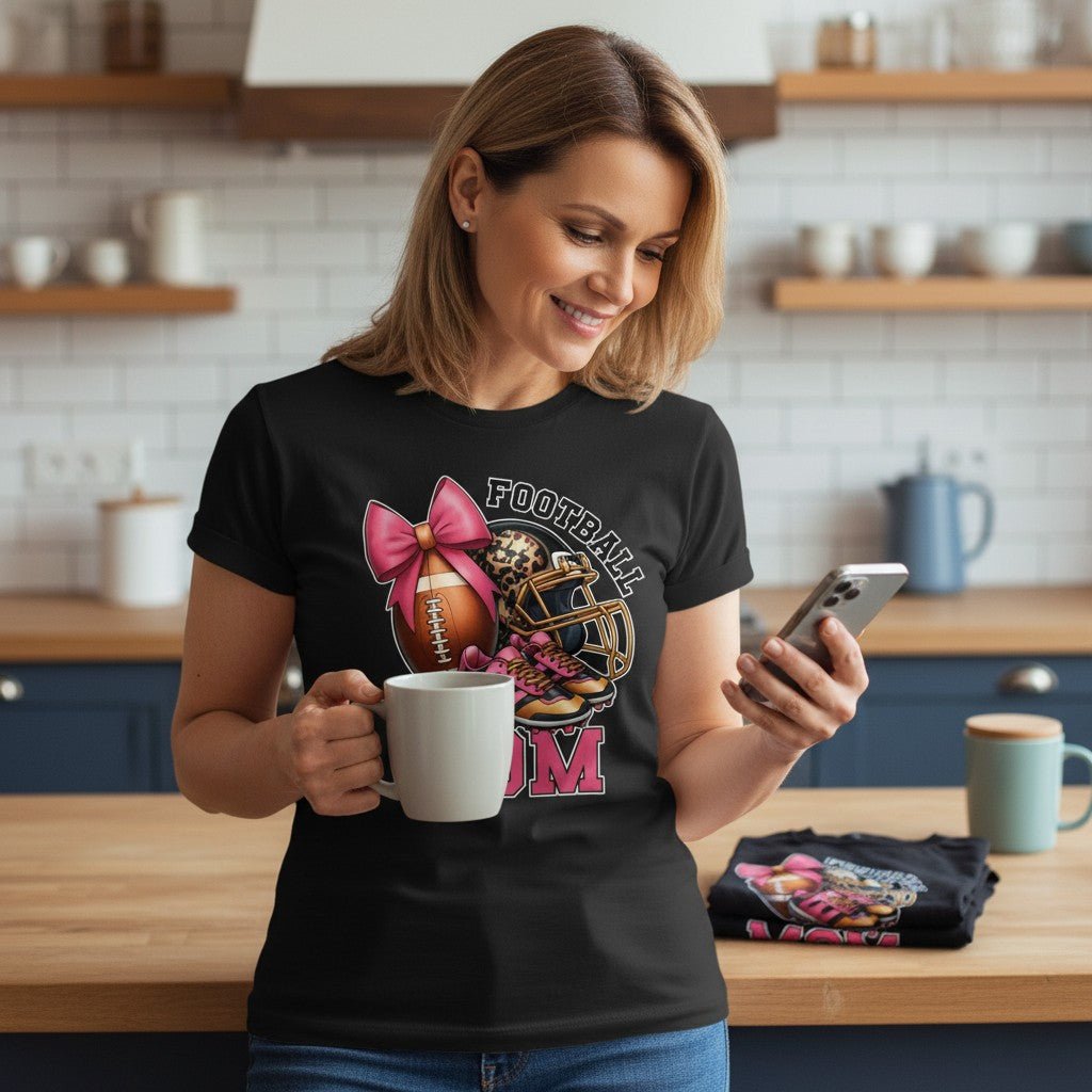 Football Mom  Game Day Graphic Tee