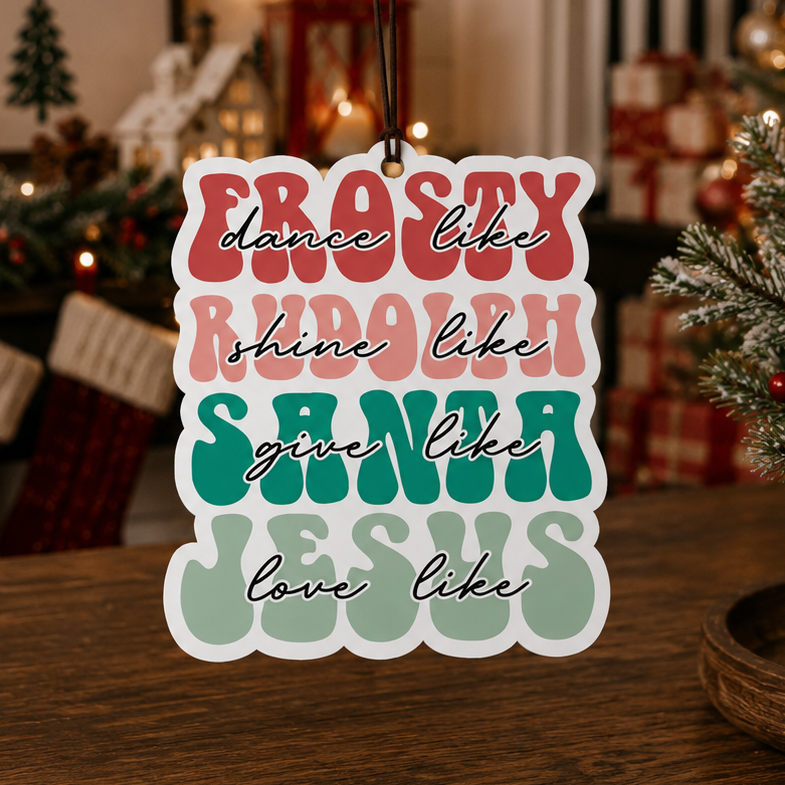 Frosty & Jesus Freshie