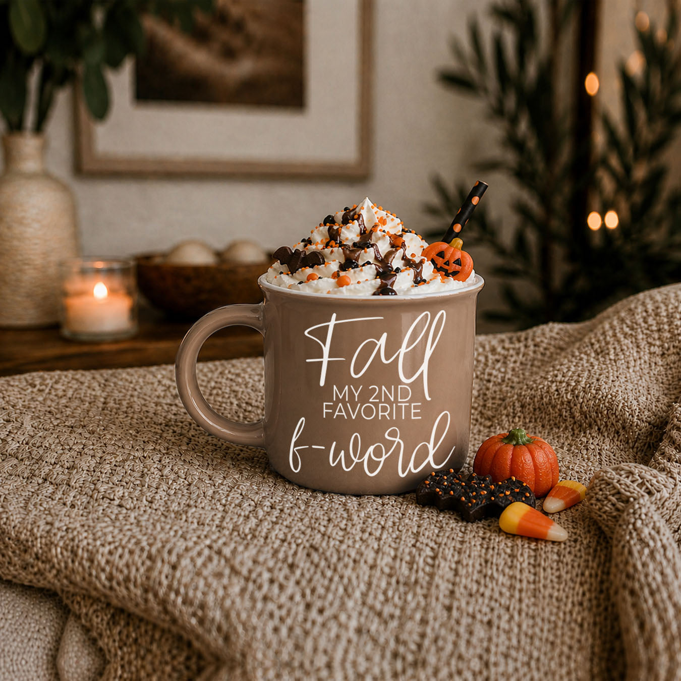fall is my 2nd favorite f word camping style mug
cozy fall morning mug on bed with blanket
funny fall coffee cup for stay at home moms
autumn joke mug for teacher appreciation gift
rustic fall coffee mug for farmhouse tiered tray decor
trendy fall quote mug for aesthetic kitchen shelf
playful f word fall coffee cup for girls night in
pumpkin patch photo prop fall coffee mug