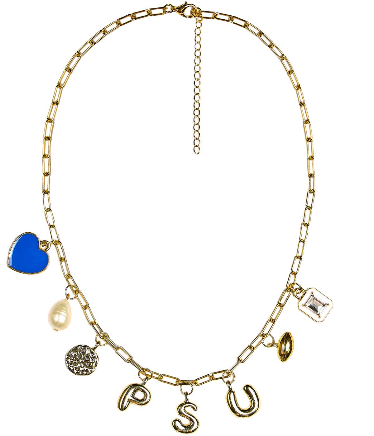 Gameday Charm Necklace - 18k Gold Plated