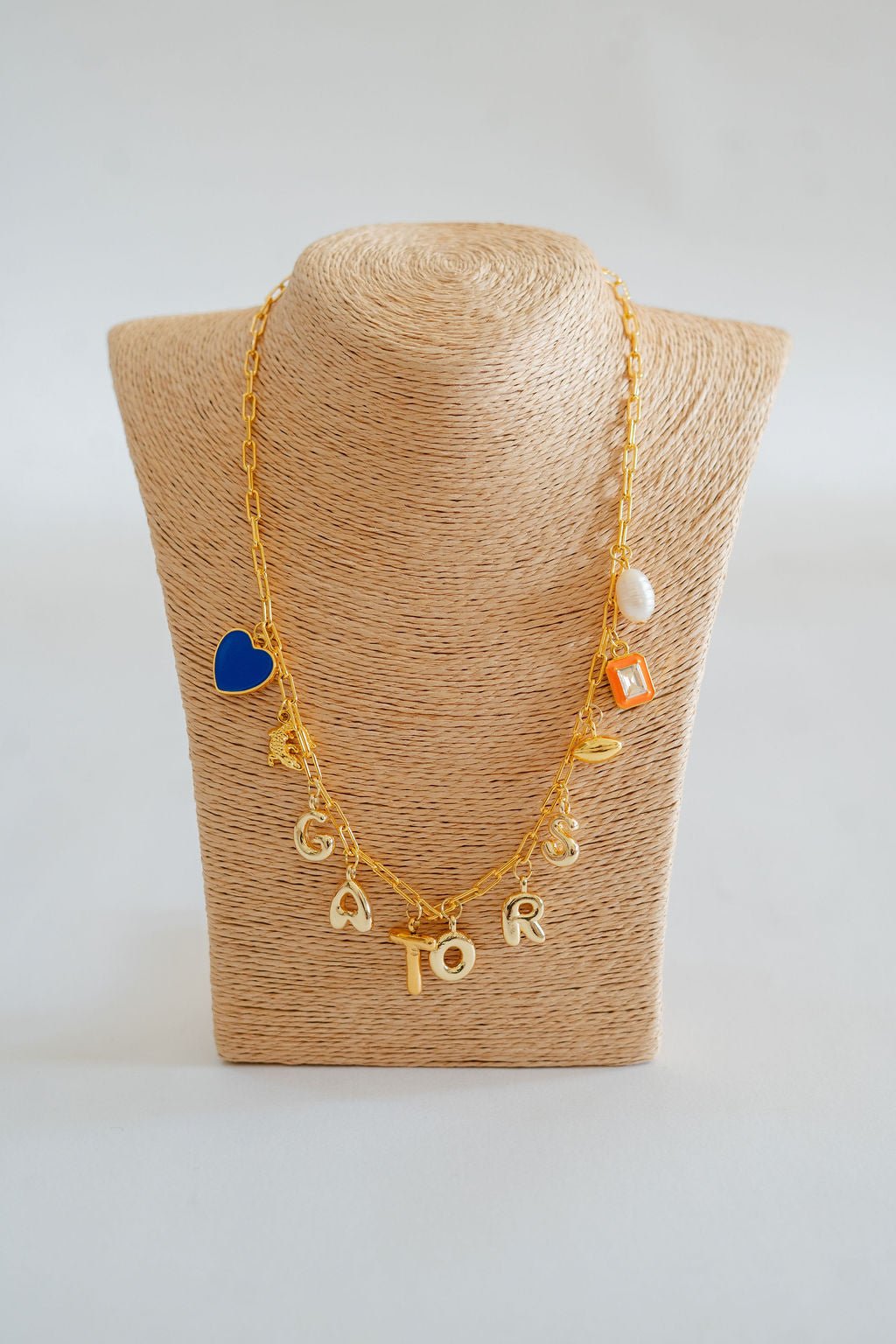 Gameday Charm Necklace - 18k Gold Plated