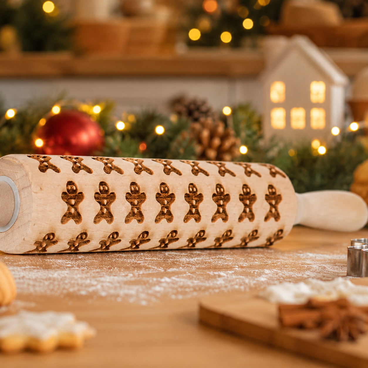 Christmas Rolling Pin Set