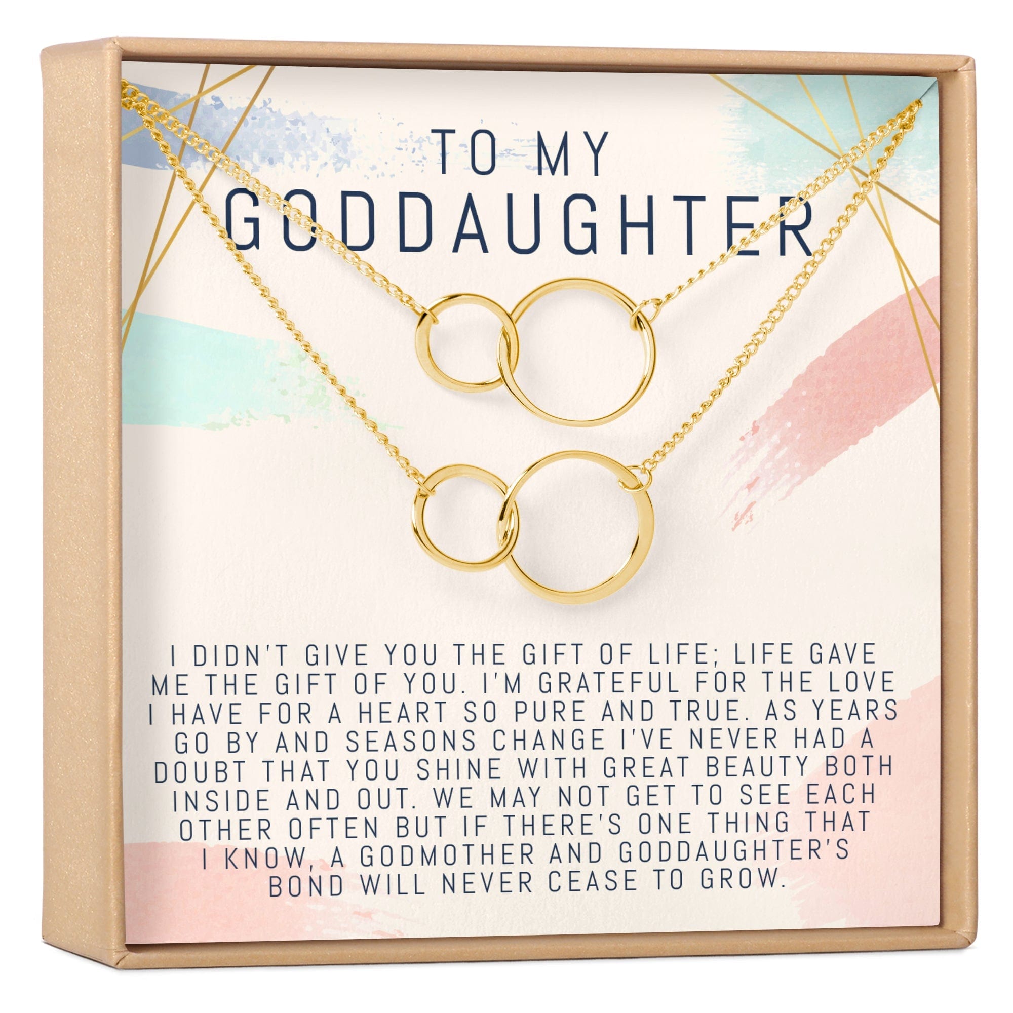 Goddaughter Necklace, Multiple Styles