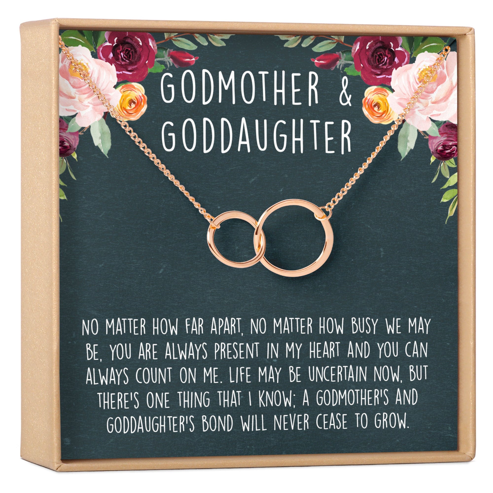 Godmother-Goddaughter Necklace, Multiple Styles